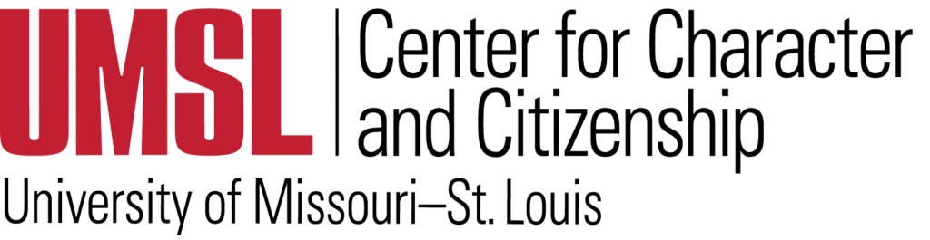 umsl character and citizenship logotype triton red blka (002)